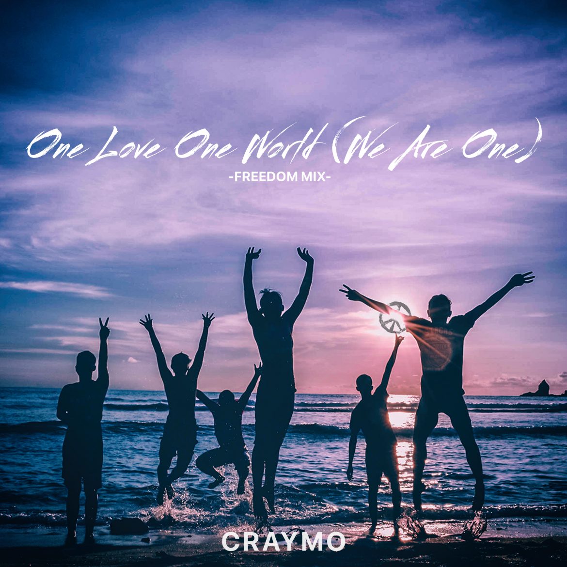 One Love One World (We Are One) from ‘Craymo’ is an uplifting reggaeton song for summer, promoting unity, love, equality, human rights and world peace.