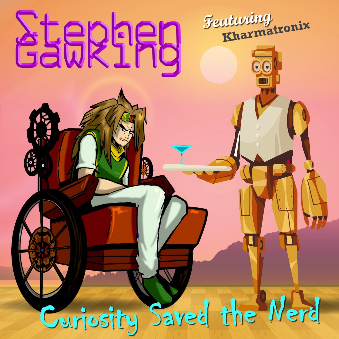 Stephen Gawking releases fourth single – the follow up remix CURIOSITY SAVED THE NERD FEAT Kharmatronix – NOW ADDED TO BAFANA FM