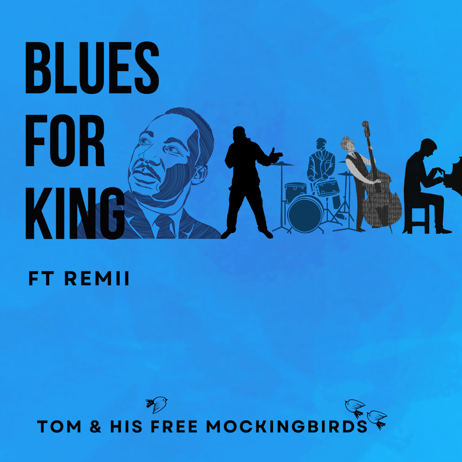 Tom & His Free Mockingbirds’ Latest Single: A Musical Journey Inspired by Martin Luther King Jr on the Bafana FM Digital Playlist